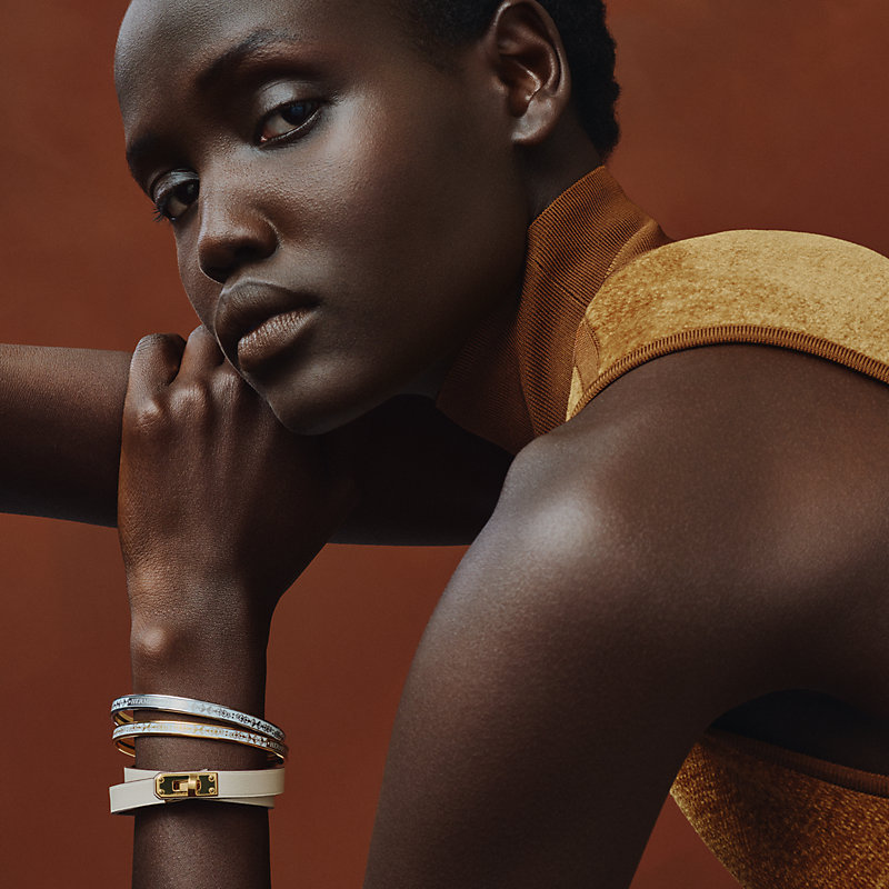 Cheval de Coeur Bandana bangle | Hermès USA